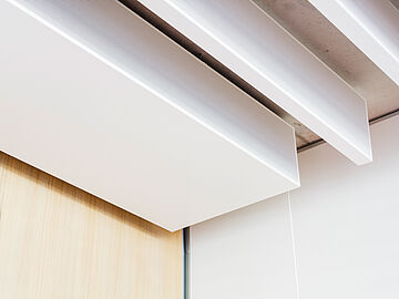 acoustic ceiling-acoustical baffles-metal ceiling-baffle ceiling-durlum