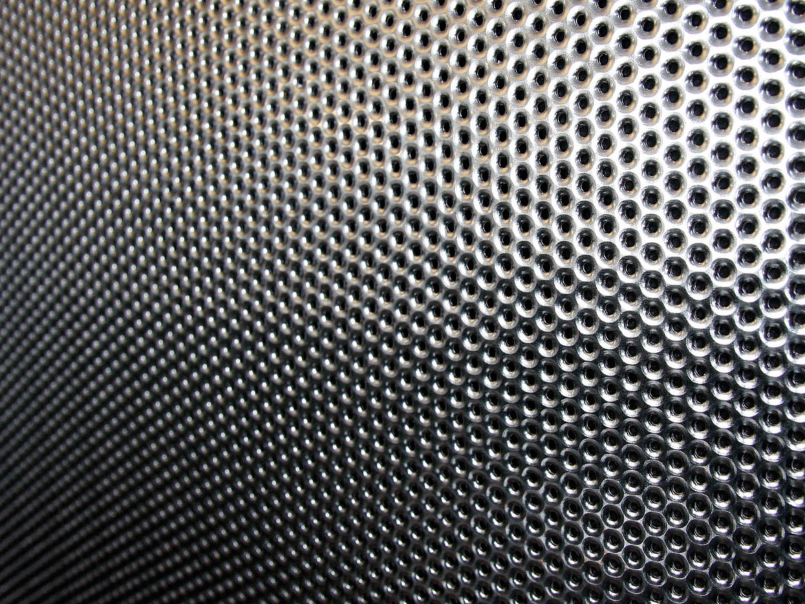 Pulse Point Perforated Metal Ceiling Wall Cladding Durlum Gmbh